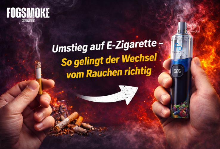 Umstieg auf E-Zigarette: Tipps & Geräte für einen erfolgreichen Wechse