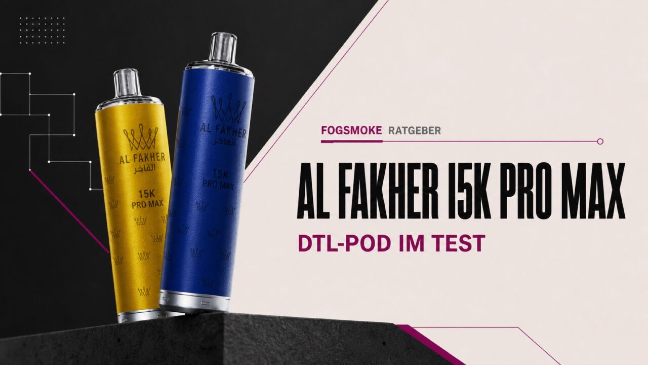 Al Fakher 15K Pro Max DTL im Test