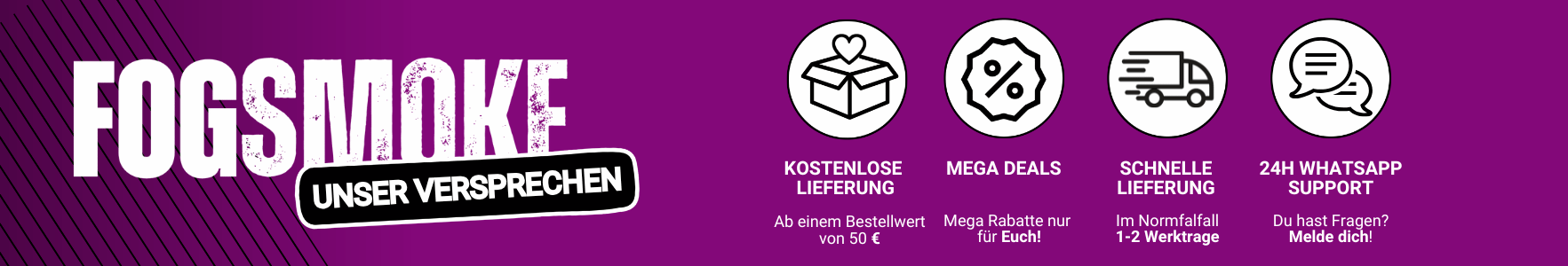Unser Versprechen