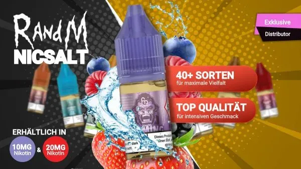 Randm Tornado Liquid by Fumot kaufen, 40 Sorten, Top...