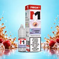 MEGALIQ Cherry Cola Liquid, 10 ml Flasche mit Karton, 20...