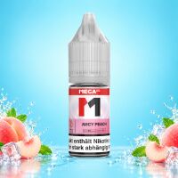 MEGALIQ Juicy Peach Liquid, 10 ml Flasche, 20 mg/ml...