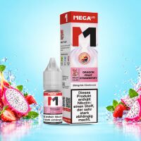 MEGALIQ Dragon Fruit Strawberry Liquid, 10 ml Flasche mit...