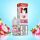 MEGALIQ Dragon Fruit Strawberry Liquid, 10 ml Flasche mit Karton, 20 mg/ml Nikotinsalz