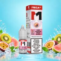 MEGALIQ Kiwi Passion Fruit Guava Liquid, 10 ml Flasche...