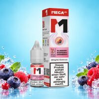 MEGALIQ Blueberry Raspberry Cranberry Liquid, 10 ml...