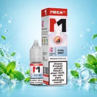 MEGALIQ Cool Mint Liquid, 10 ml Flasche mit Karton, 20...