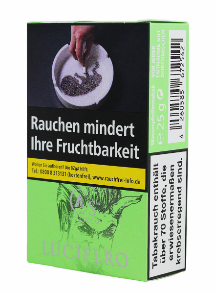 O´s Tobacco 25g - Lucifero