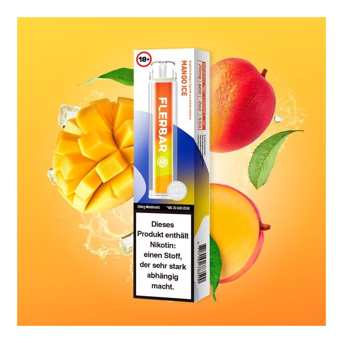 elfbar elfa master akku Vuse GO 1000 Mango Ice