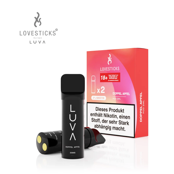 Lovesticks LUVA - POD - Duo Pack - Double Apple