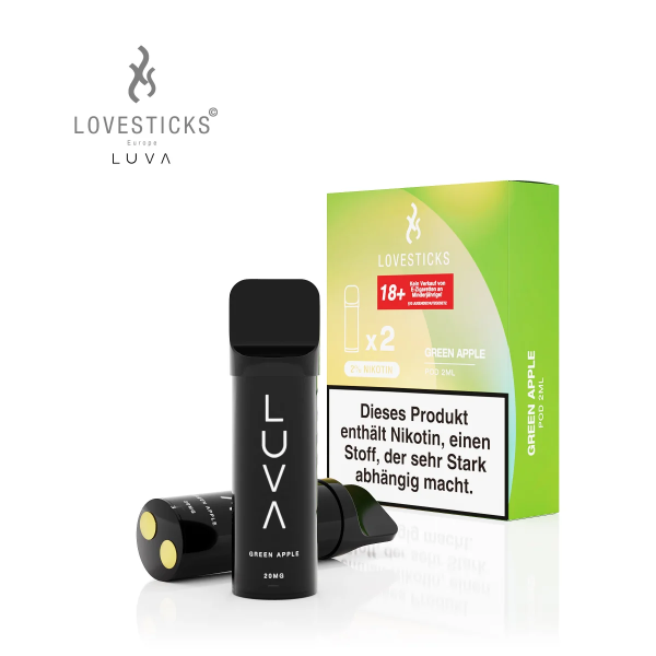 Lovesticks LUVA - POD - Duo Pack - Green Apple
