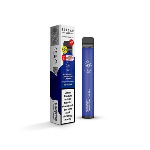 Elfbar 600 | Blueberry Cranberry Cherry