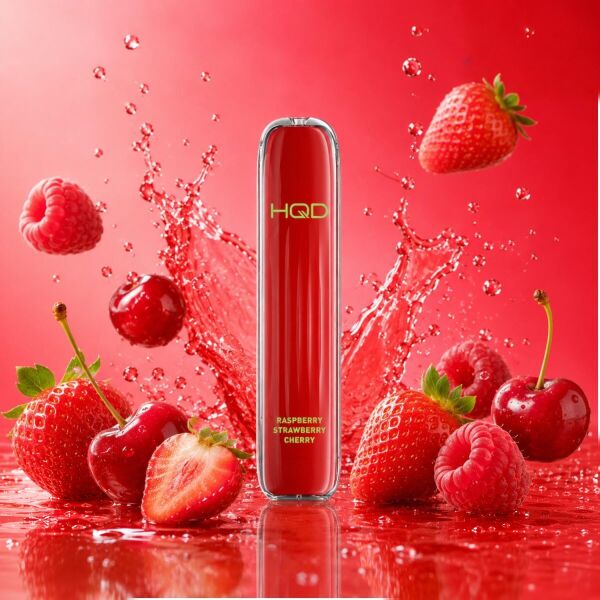 HQD Surv | Einweg | Raspberry Strawberry Cherry