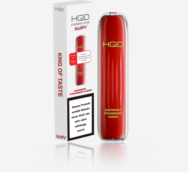 HQD Surv - Raspberry Strawberry Cherry