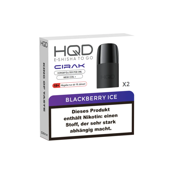 HQD Cirak - POD - Duo Pack - Blackberry Ice