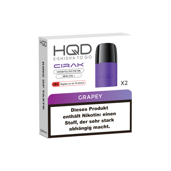 HQD Cirak - POD - Duo Pack - Grapey