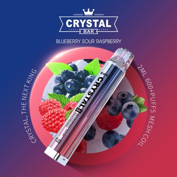SKE Crystal Bar - Blue Sour Raspberry