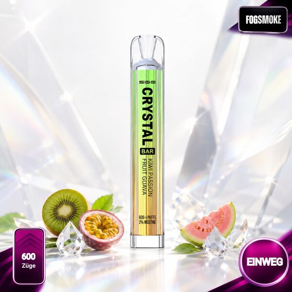 SKE Crystal Bar | Einweg | Kiwi Passion Fruit Guava