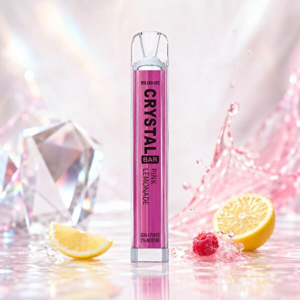 SKE Crystal Bar Einweg-Vape – Pink Lemonade