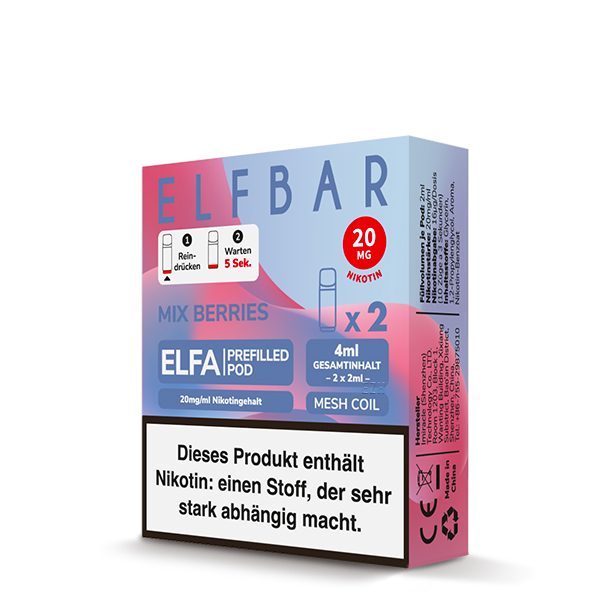 Elfbar ELFA - Prefilled Pod - Mix Berries