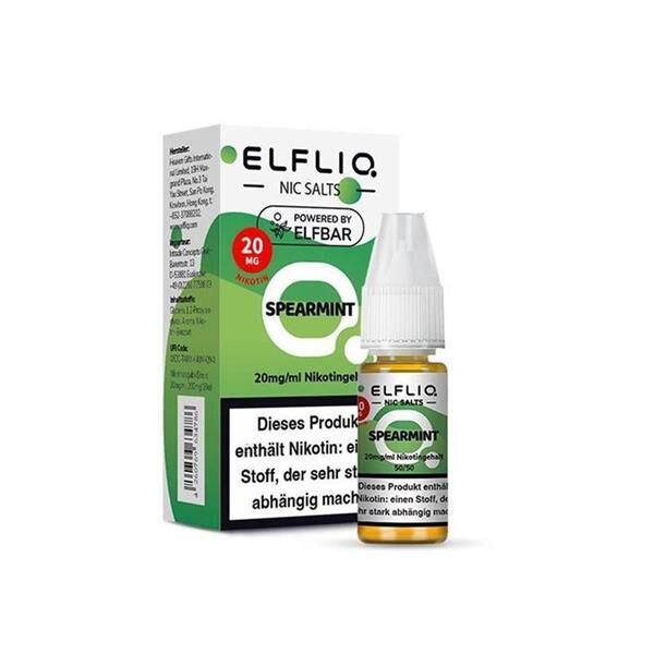 Elfliq Liquid by Elfbar | Spearmint | 20mg/ml