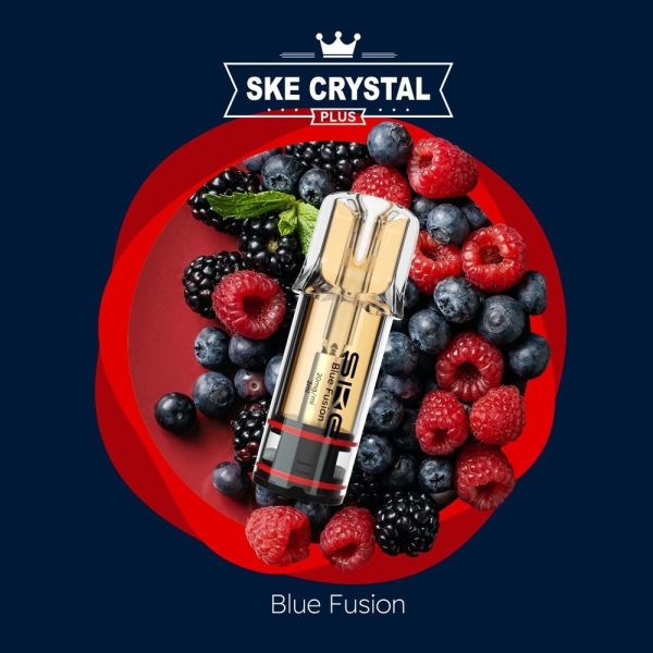 SKE Crystal Plus - Prefilled Pod - Blue Fusion