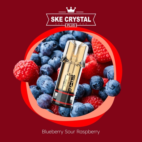 SKE Crystal Plus - Prefilled Pod - Blueberry Sour Raspberry