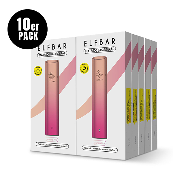 Elfbar- Mate500 - Basisgerät - Aurora Pink