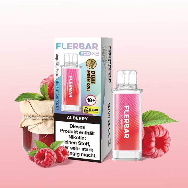 Flerbar POD - Preffiled Pod (2 Stück) - Allberry