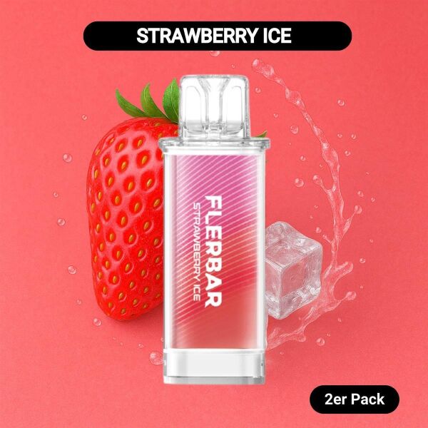 Flerbar | Pod | Strawberry Ice