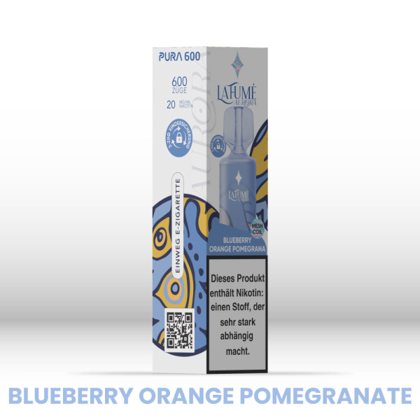 LaFume Aurora - Orange Blueberry Pomegranate