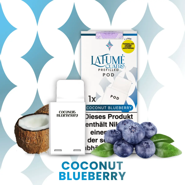 LaFume Cuatro - Pod - Coconut Blueberry