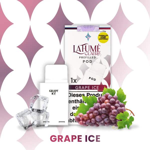 LaFume Cuatro - Pod - Grape Ice
