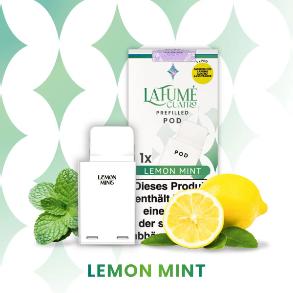LaFume Cuatro - Pod - Lemon Mint