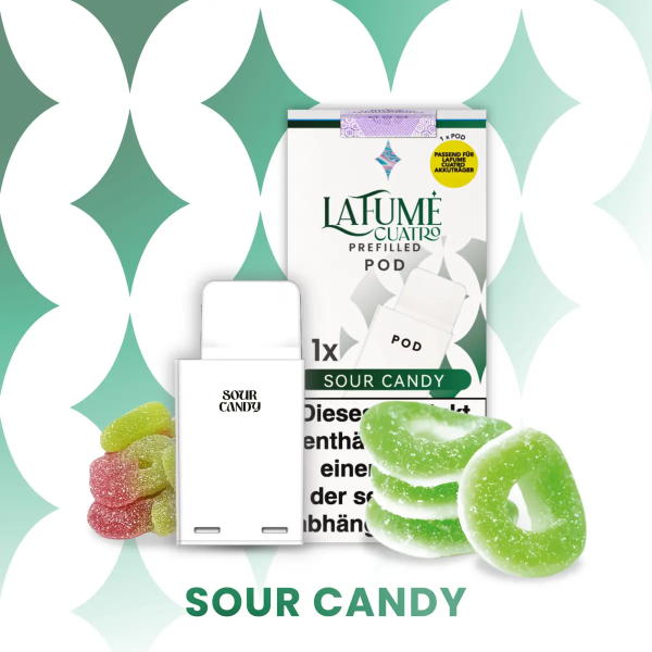LaFume Cuatro - Pod - Sour Candy