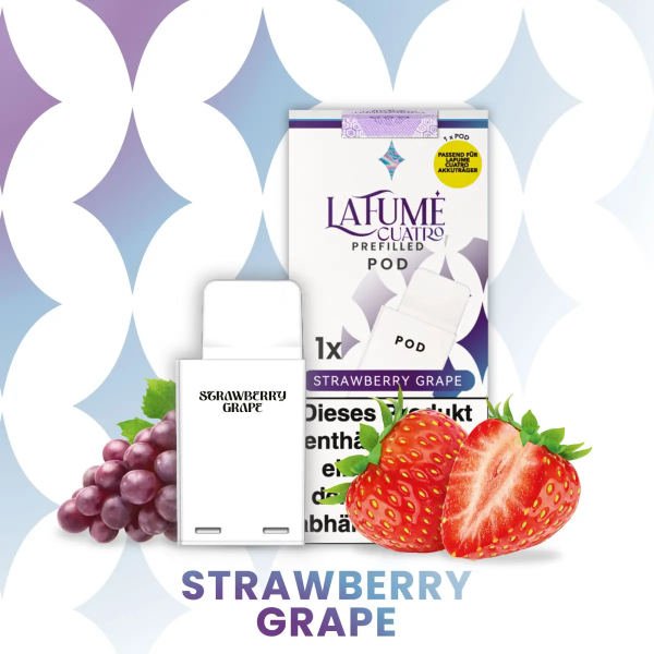 LaFume Cuatro - Pod - Strawberry Grape