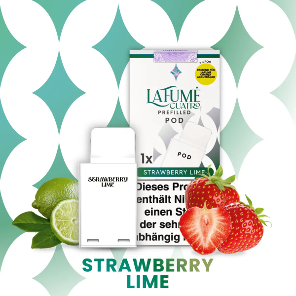 LaFume Cuatro - Pod - Strawberry Lime
