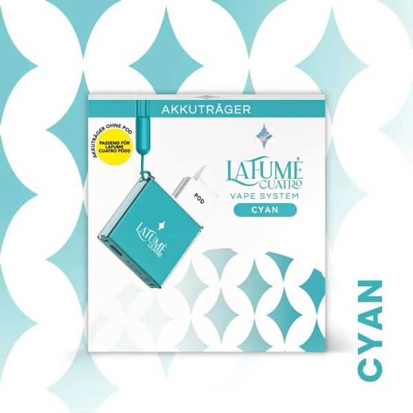 La Fume Cuatro Akku – Cyan