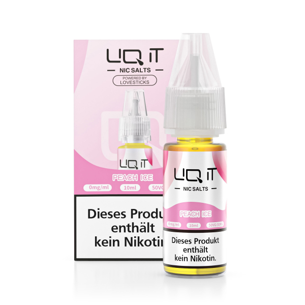 LIQ IT - Peach Ice - 10ml - 0mg/ml