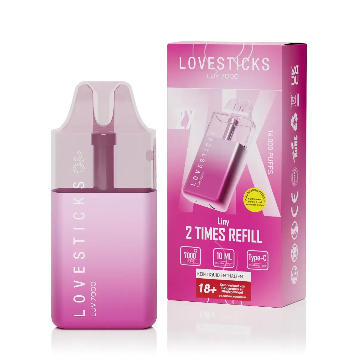 Lovesticks LUV7000 I Pink
