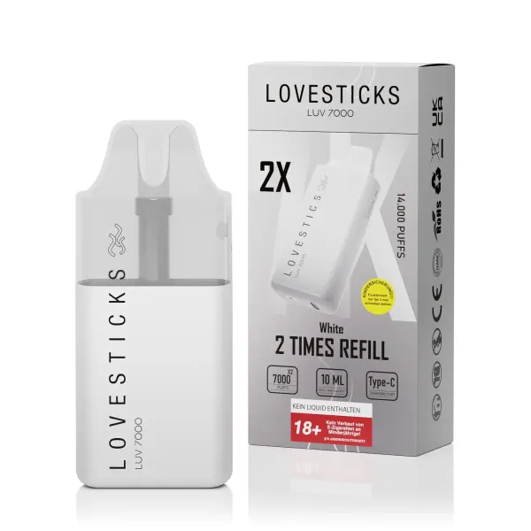 Lovesticks LUV7000 I White