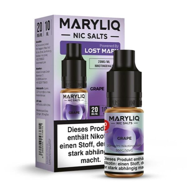 Lost Mary Maryliq | Grape | 20mg/ml