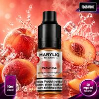 Lost Mary Maryliq | Nicsalt Liquid | Peach Ice | 20mg/ml