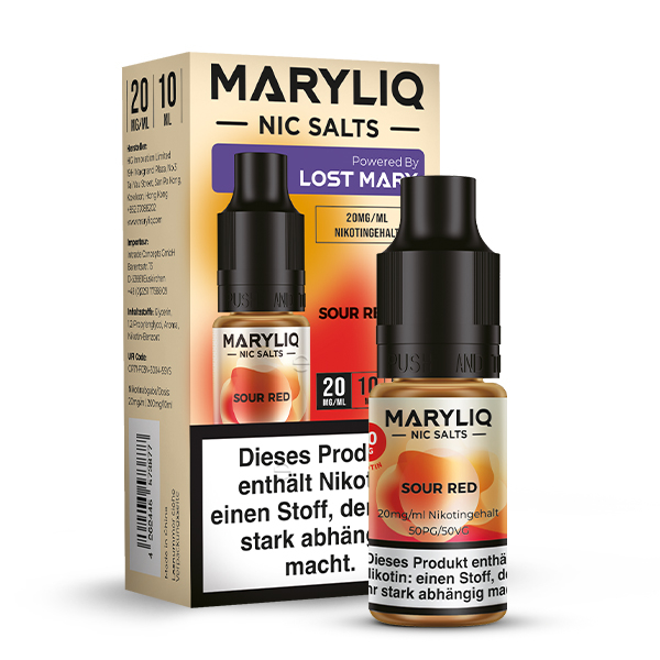 Lost Mary - Maryliq - Sour Red -10ml - 20mg/ml
