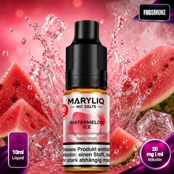 Lost Mary Maryliq | Nicsalt Liquid | Watermelon Ice | 20mg/ml