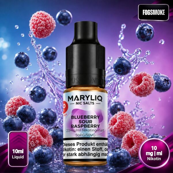 Lost Mary Maryliq | Blueberry Sour Raspberry | 10mg/ml