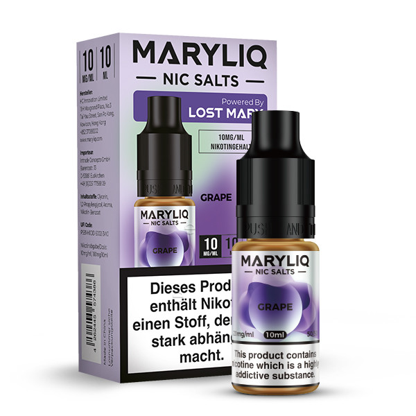 Lost Mary - Maryliq - Grape -10ml - 10mg/ml