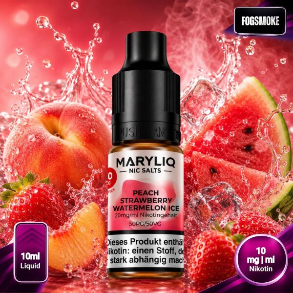 Lost Mary Maryliq | Peach Strawberry Watermelon Ice | 10mg/ml