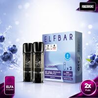 Elfbar ELFA | 2er Pod | Blueberry | 0mg/ml