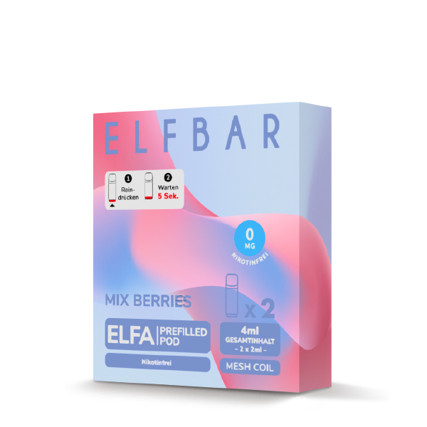 ELFA - Prefilled Pod - Mix Berries -  0mg Nikotin